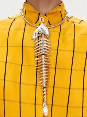 Fishbone necklace N2138